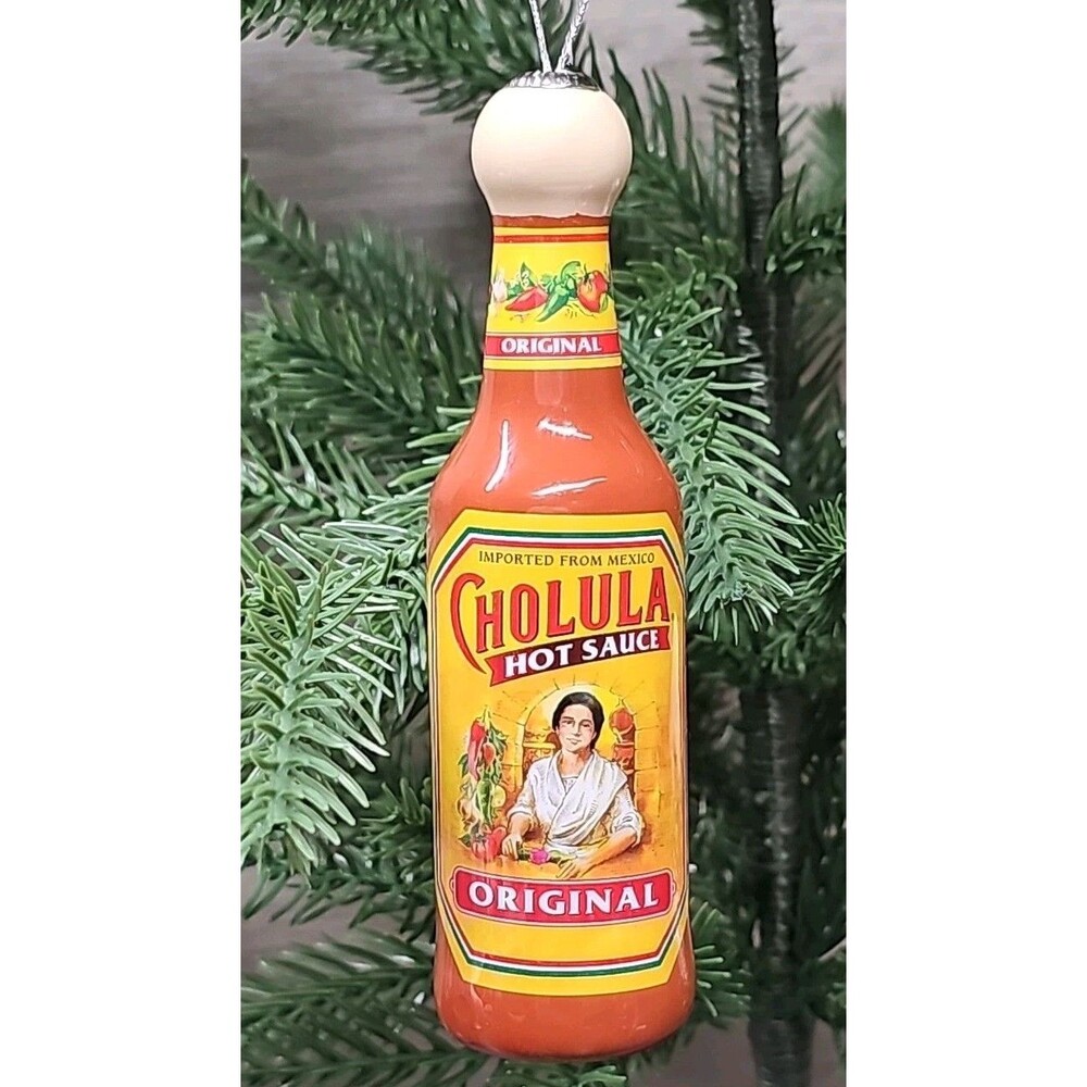 Cholula Original Hot Sauce Grupo Ruz Christmas Ornament